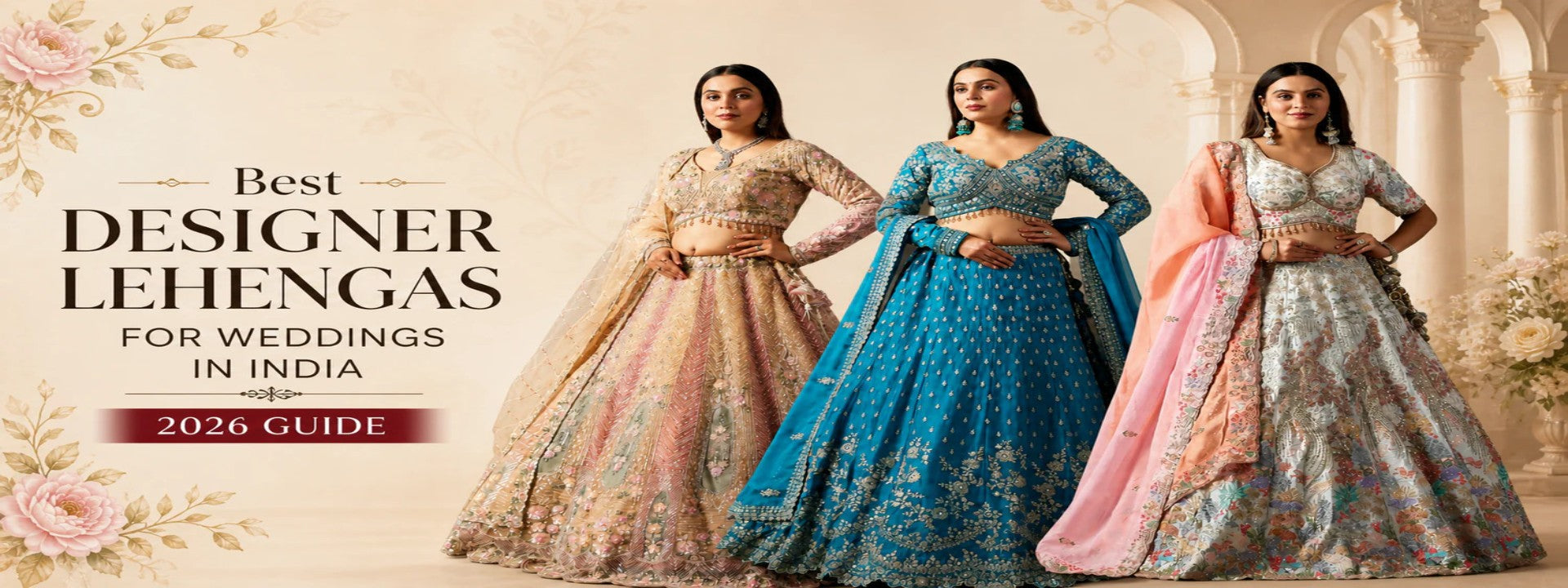 Best Designer Lehengas for Weddings in India (2026 Guide)