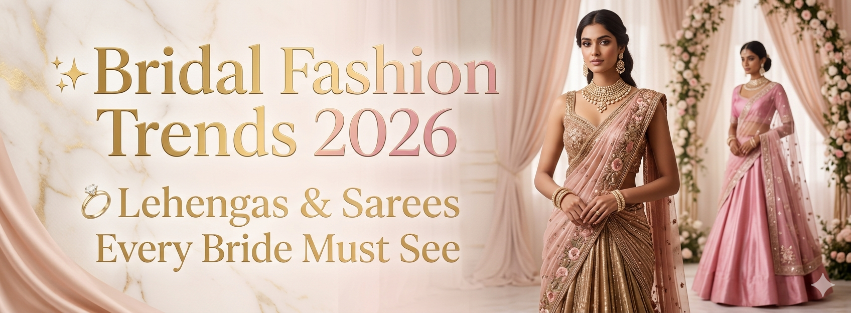 Bridal Fashion Trends 2026: Trending Lehengas & Sarees Every Bride Must Explore in India