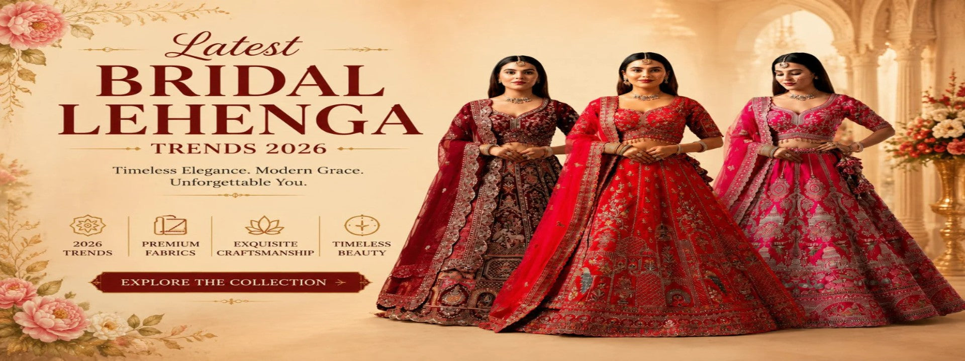 Top Wedding Lehenga Trends in 2026